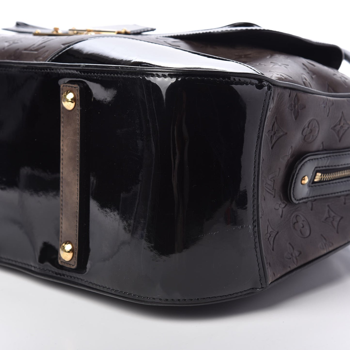 Monogram Embossed Cuir Alizee Gris