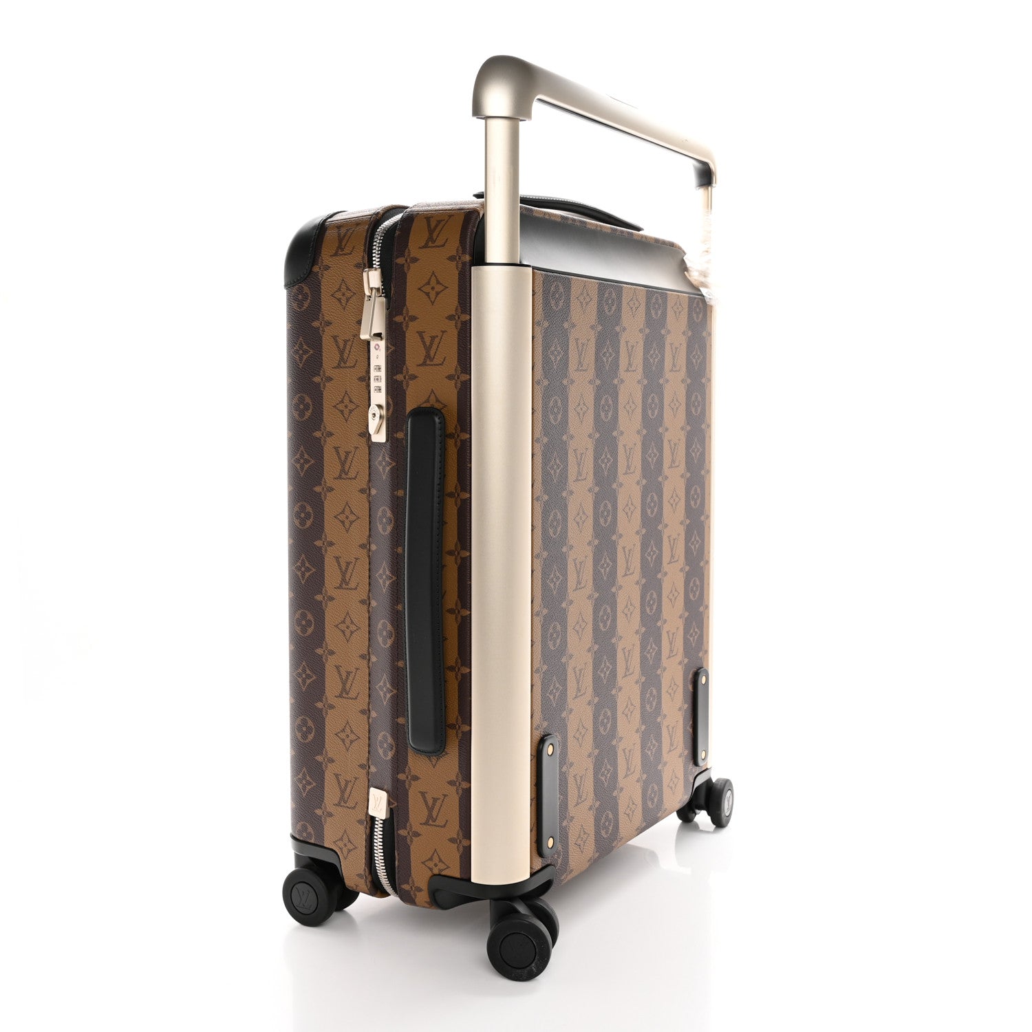 Louis Vuitton X NIGO Reverse Monogram Stripes Duck Horizon 55 Marron 2 of 9