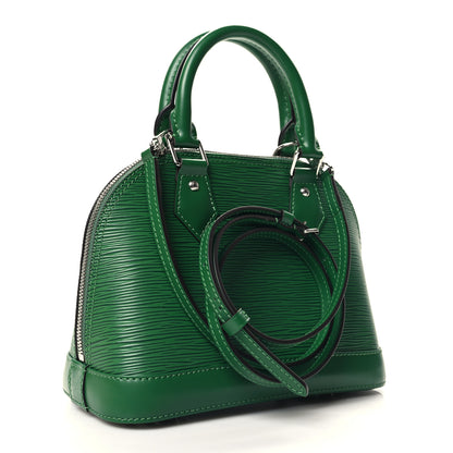 Louis Vuitton Epi Alma BB Borneo Green 3 of 10