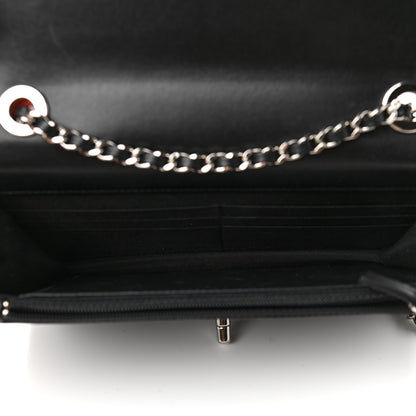 Chanel Lambskin Quilted Trendy CC Wallet On Chain WOC Black 4 of 9