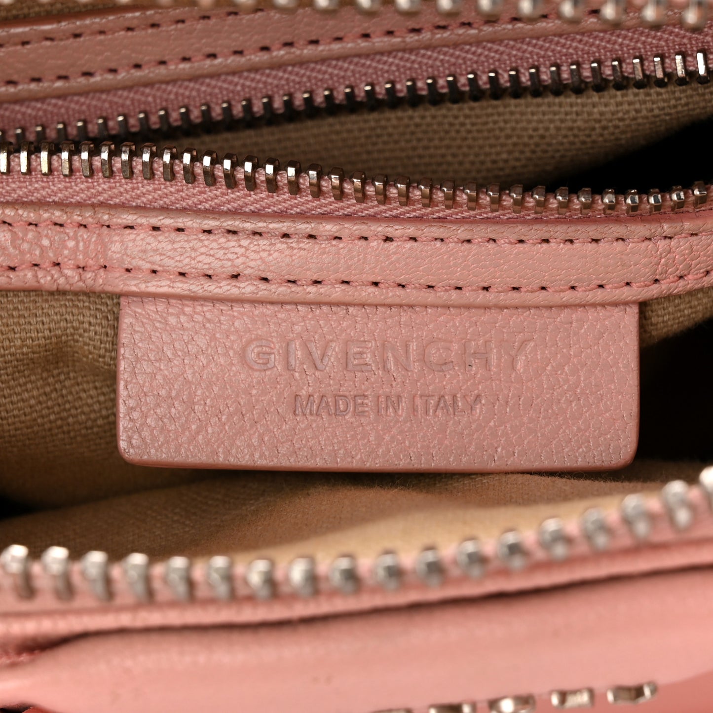 Sugar Goatskin Mini Antigona Bright Pink