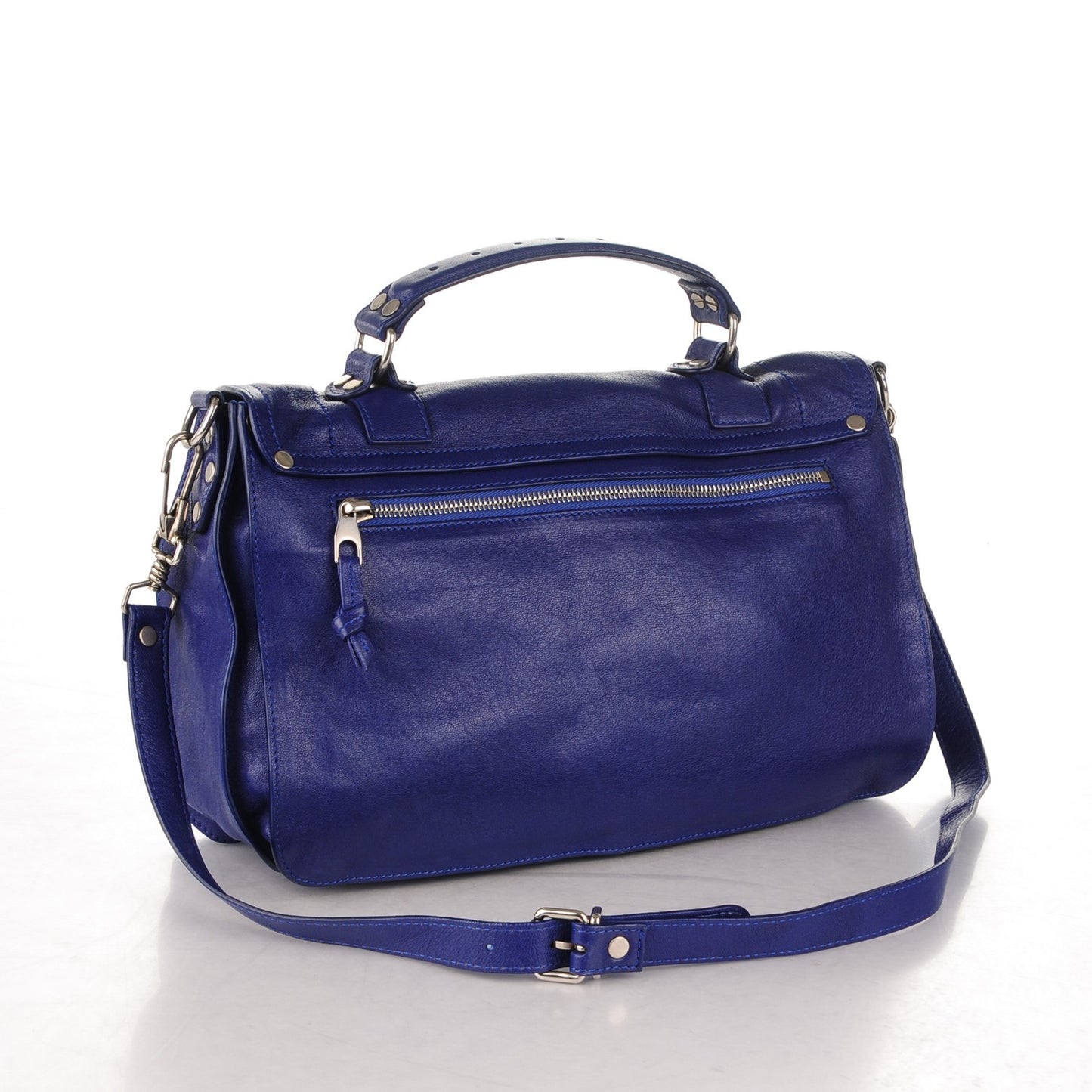 Lambskin Medium PS1 Satchel Cobalt Blue