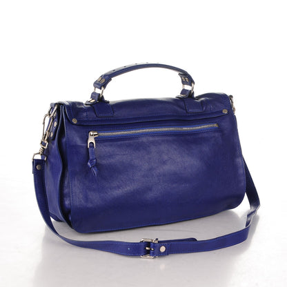 Proenza Schouler Lambskin Medium PS1 Satchel Cobalt Blue 3 of 7