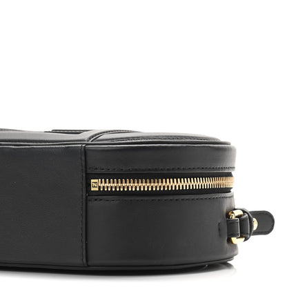 Fendi Vitello Grace Matte Mini O'Lock Camera Case Black 10 of 10