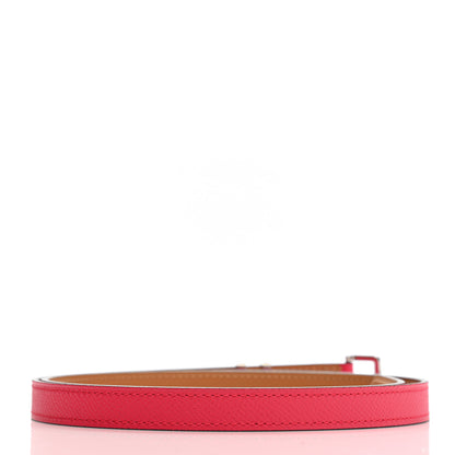 Hermes Epsom 15mm Pop H Belt 80 Rose Mexico 2 of 7