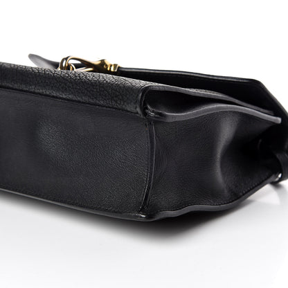 Burberry Grainy Nubuck Small Macken Crossbody Bag Black 6 of 13