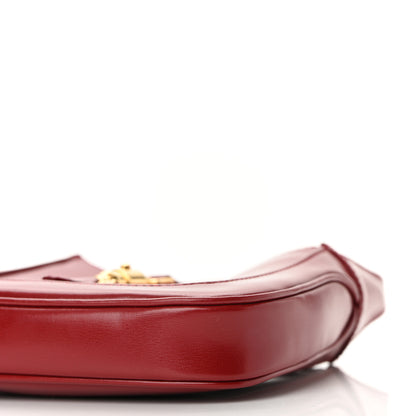 Gucci Boarded Dyana Lux Calfskin Mini Jackie 1961 Hobo New Cherry Red 9 of 10
