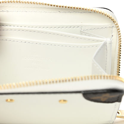 Louis Vuitton Patent Miroir Venice Zippy Coin Purse Snow 6 of 9