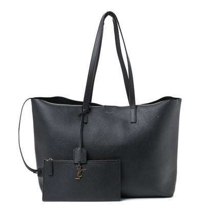 Saint Laurent Calfskin Large Shopping Tote Black 1 of 8