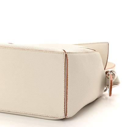 Loewe Calfskin Small Puzzle Bag Ivory 9 of 10