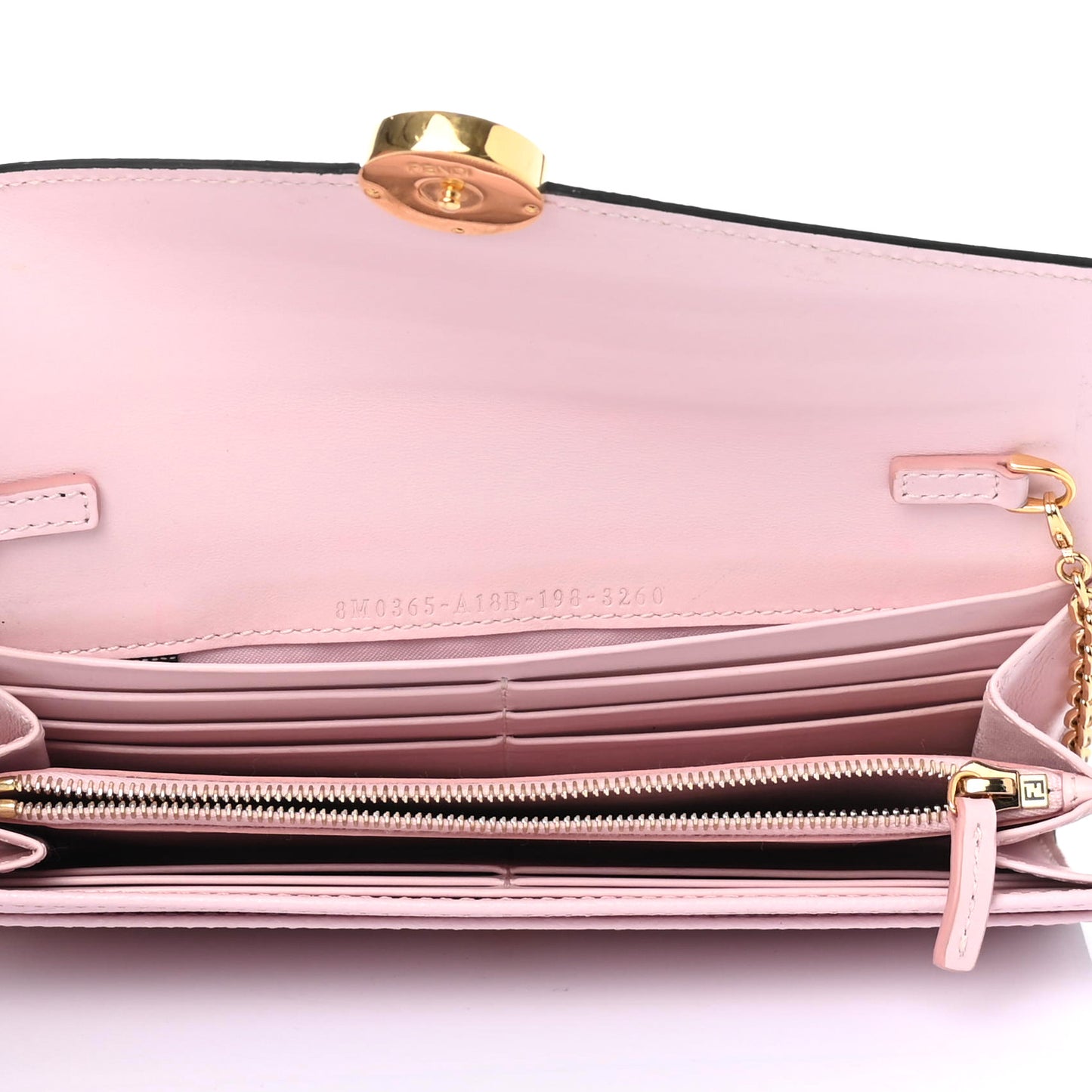 Vitello Cruise F is Fendi Continental Envelope Wallet On Chain Peonia