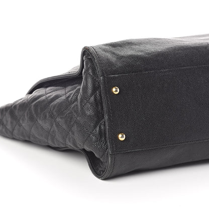 Chanel Caviar Large Edy Reissue Tote Black 10 of 11