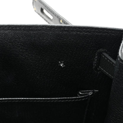 Hermes Epsom Kelly Sellier 32 Black 12 of 16