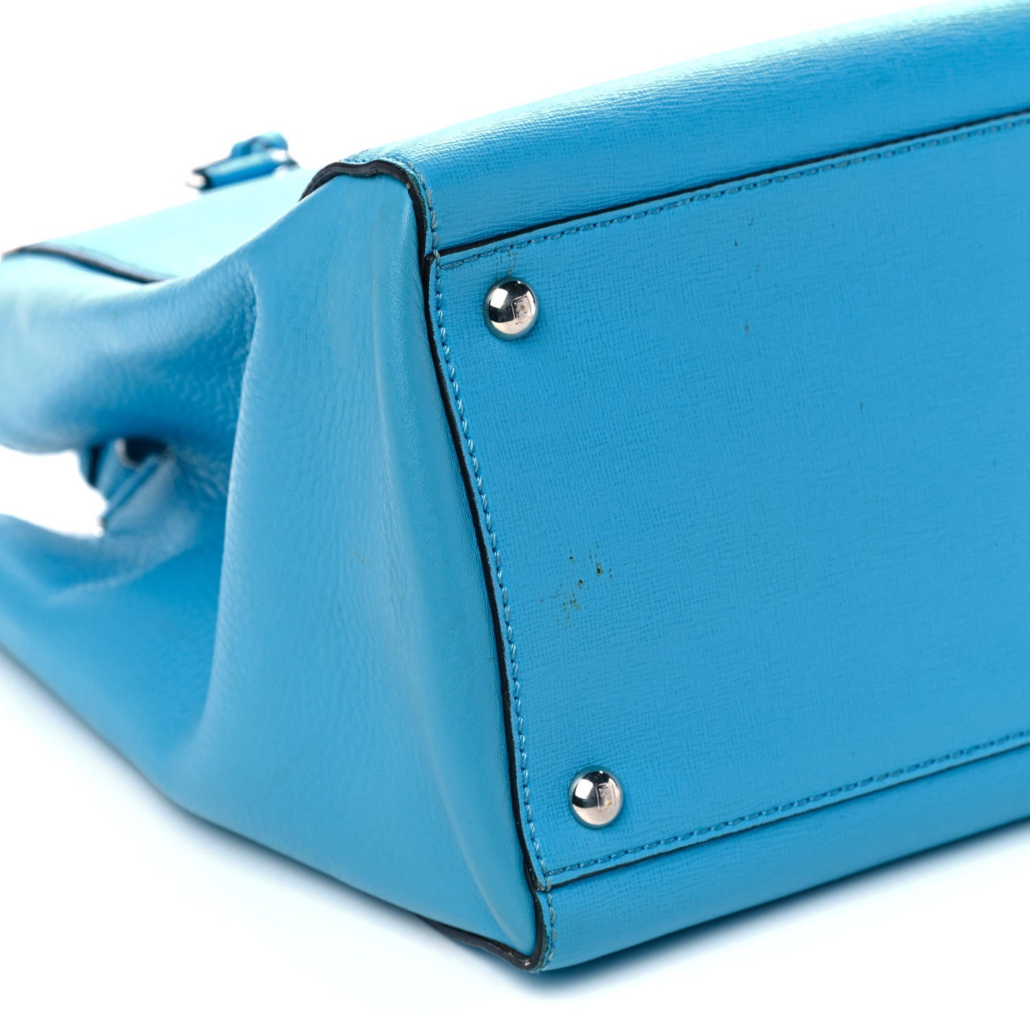 Fendi Vitello Elite Regular 2Jours Tote Maldives 11 of 16