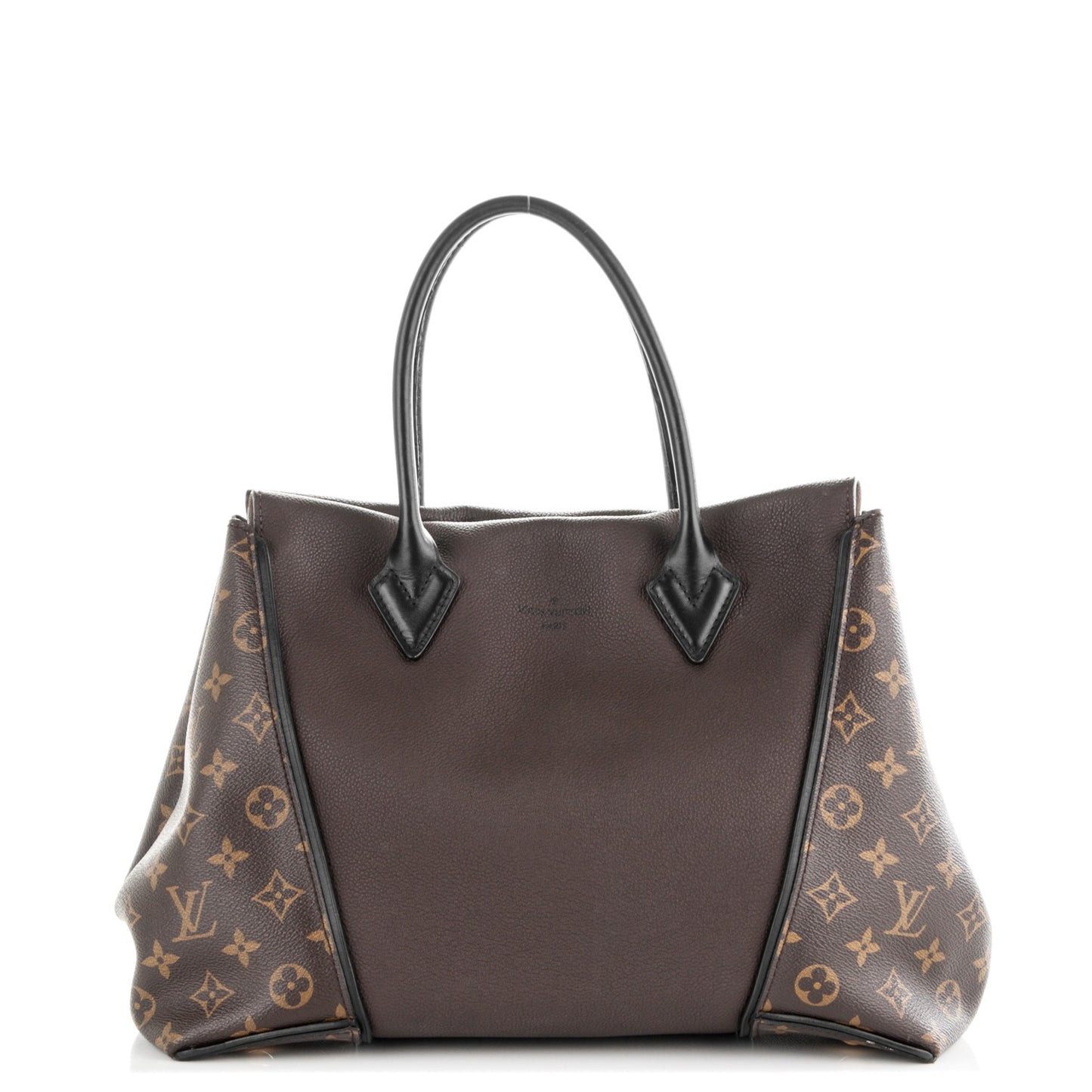 Veau Cachemire Monogram Tote W PM Chocolate