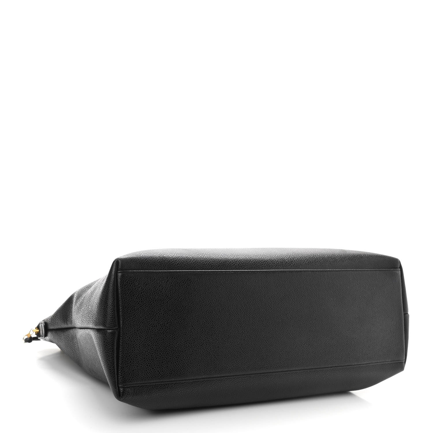 Chanel Caviar Large CC Shoulder Bag Black 4 of 10