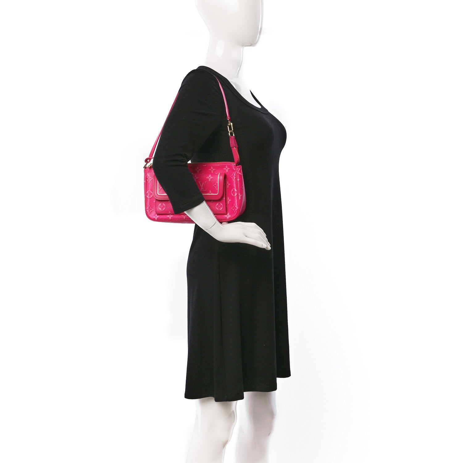 Louis Vuitton Monogram Fall For You Maxi Multi Pochette Accessories Fuchsia 2 of 10