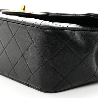 Chanel Lambskin Quilted Small Double Flap Black 10 of 10
