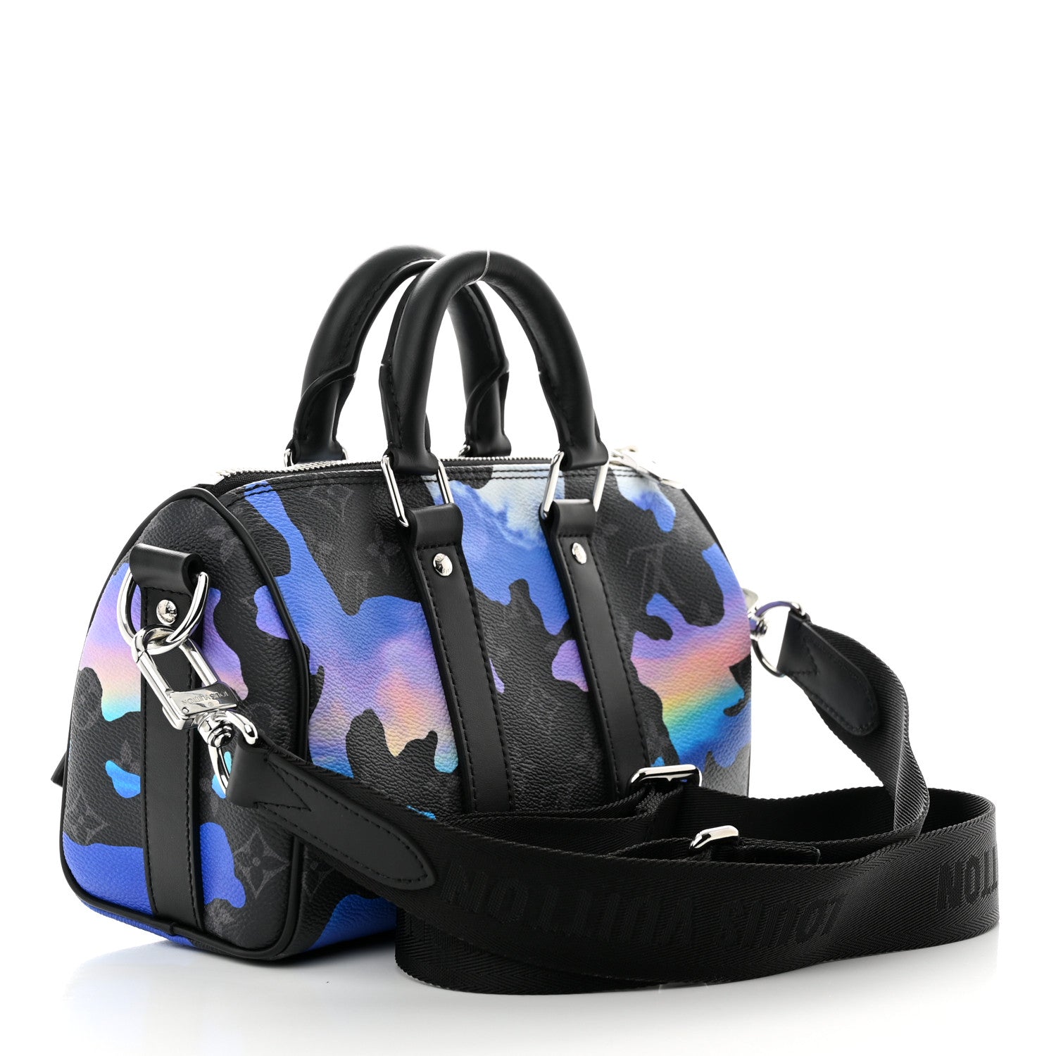 Louis Vuitton Sunset Monogram Eclipse Keepall Bandouliere 25 3 of 10