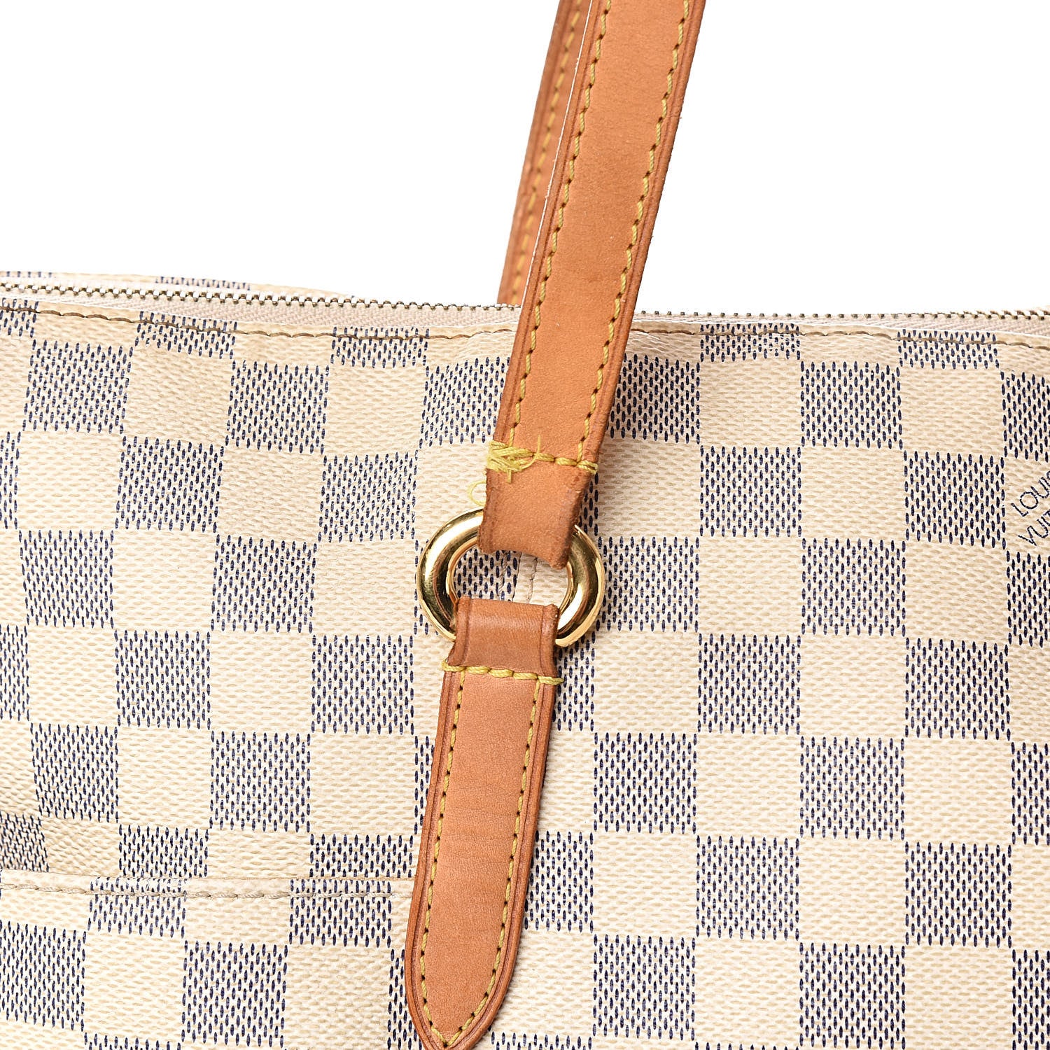 Louis Vuitton Damier Azur Totally MM 11 of 16