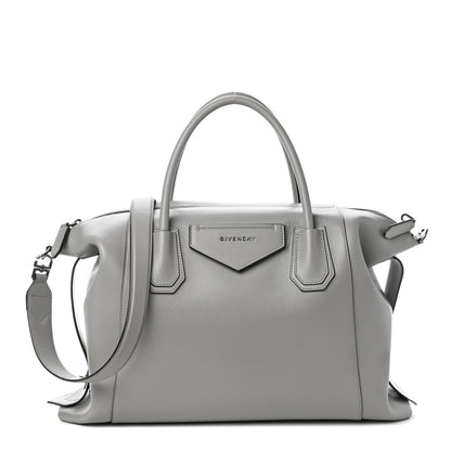 Givenchy Soft Calfskin Medium Soft Antigona Pearl Grey 1 of 9