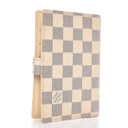 Louis Vuitton Damier Azur Small Ring Agenda Cover 3 of 9