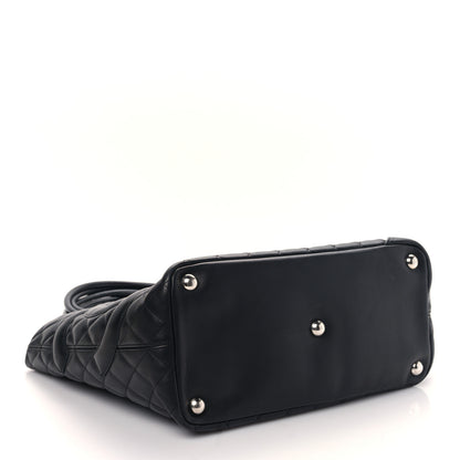 Chanel Calfskin Quilted Large Cambon Tote Black 4 of 9