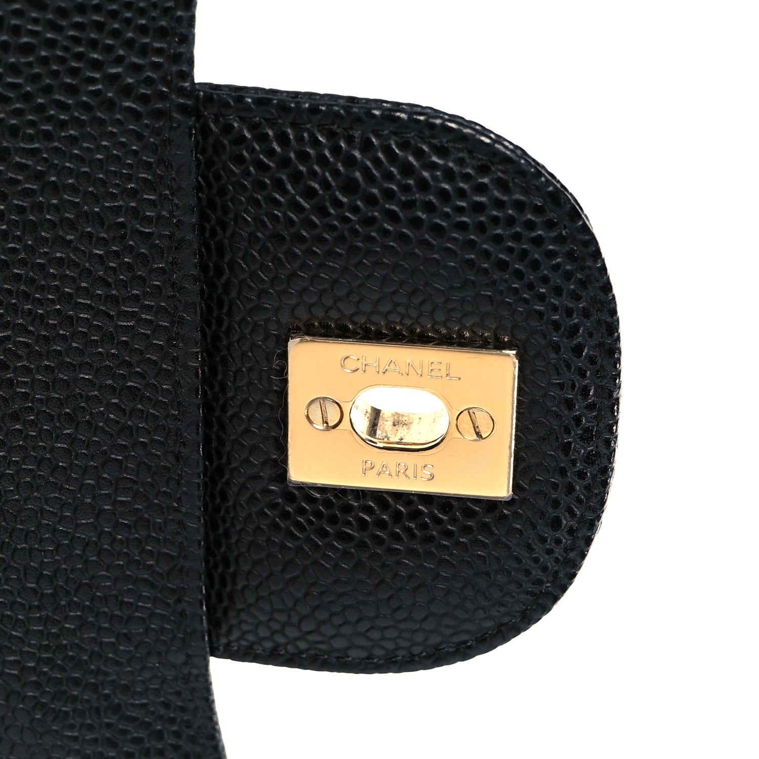 Chanel Caviar Quilted Jumbo Double Flap Black 7 of 11