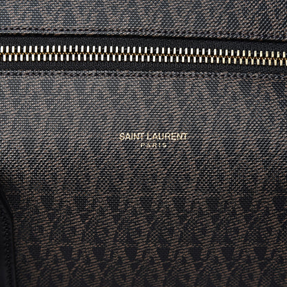 Saint Laurent Toile Classic Monogram Hold-All Duffle Black 11 of 11