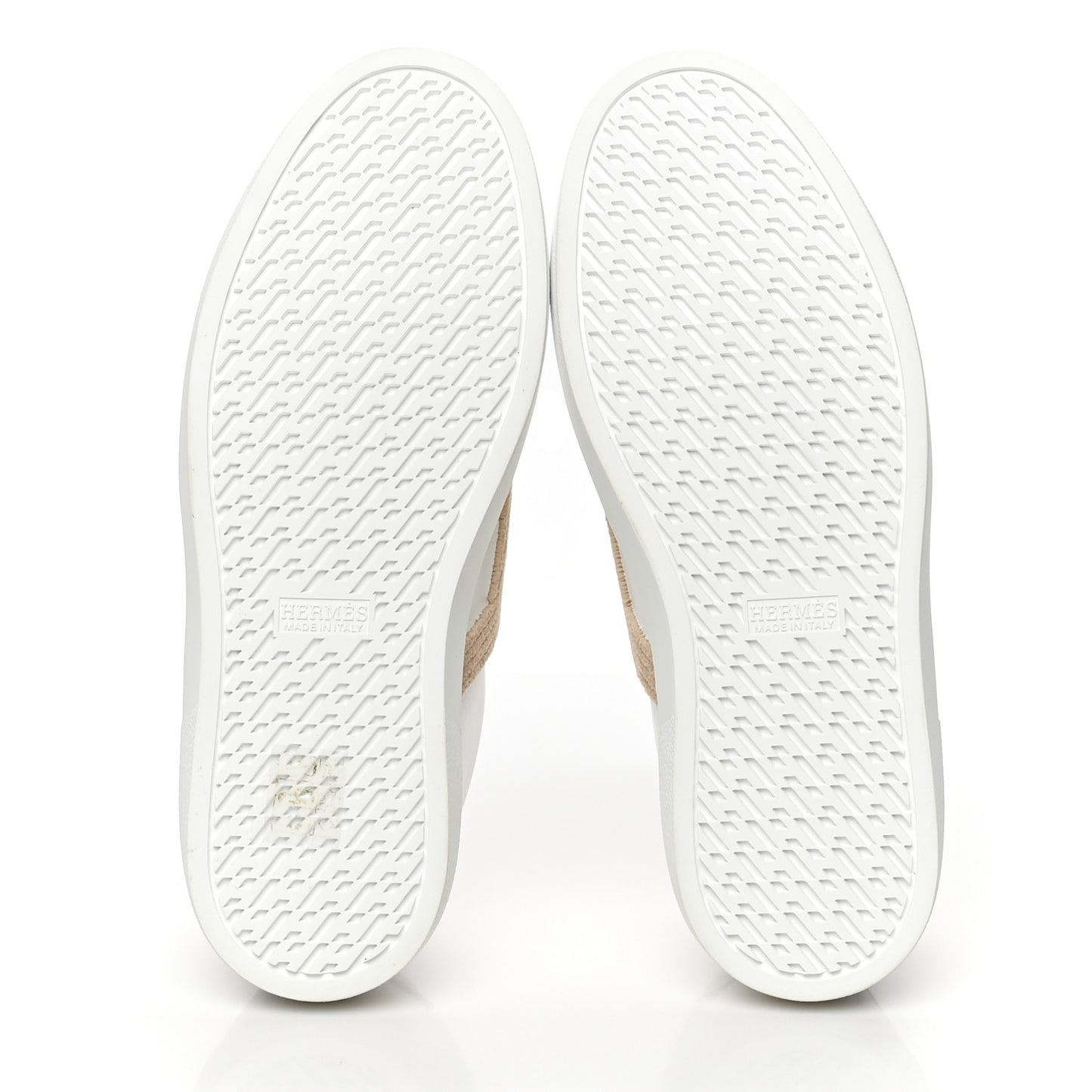 Calfskin Woolskin Womens Avantage Sneakers 36.5 White