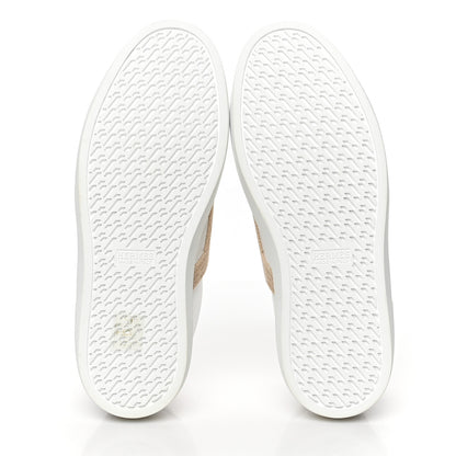 Hermes Calfskin Woolskin Womens Avantage Sneakers 36.5 White 5 of 7