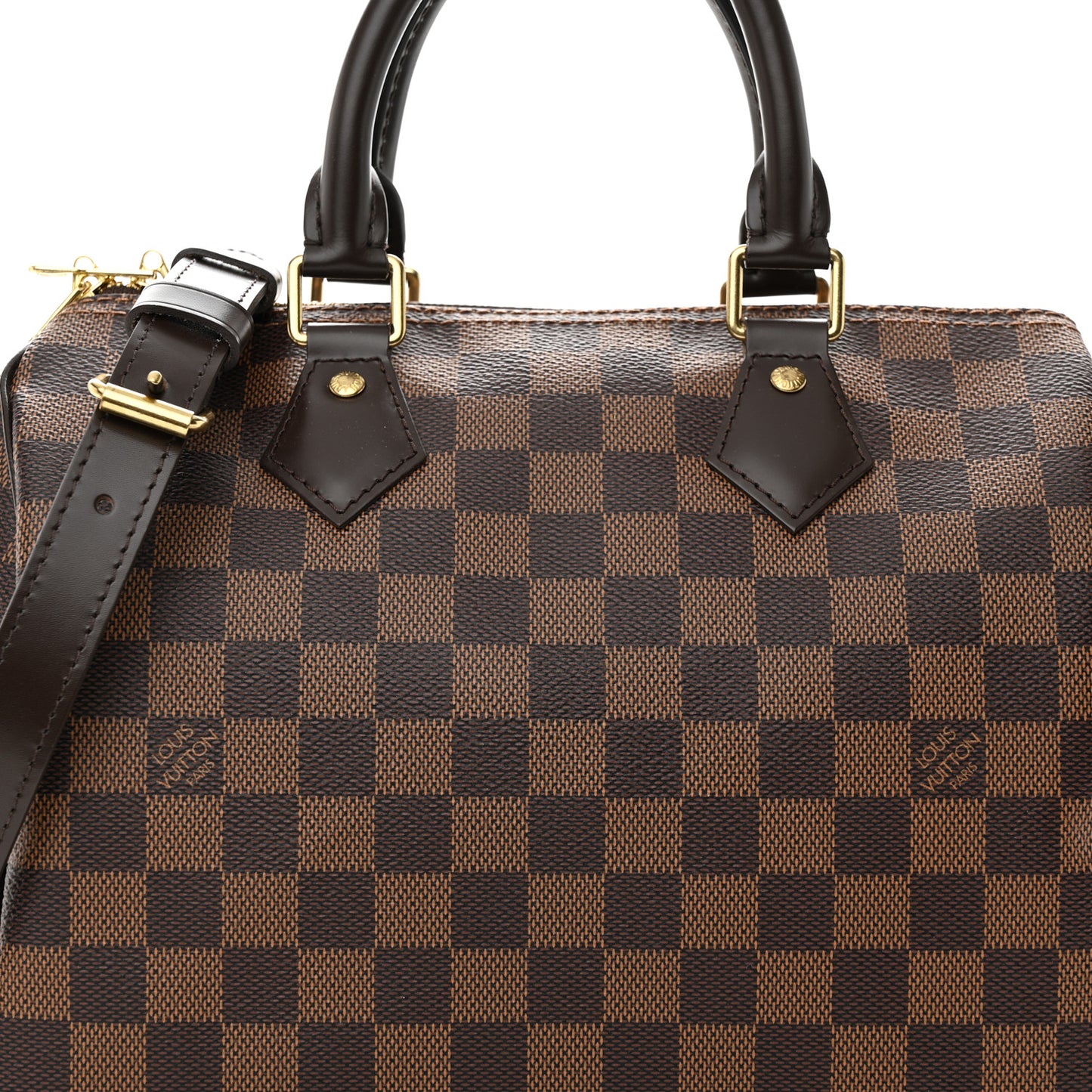 Damier Ebene Speedy Bandouliere 25
