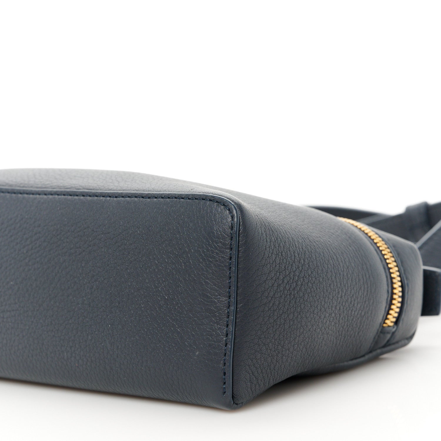 Loro Piana Grained Calfskin L19 Extra Pocket Pouch Navy 9 of 9