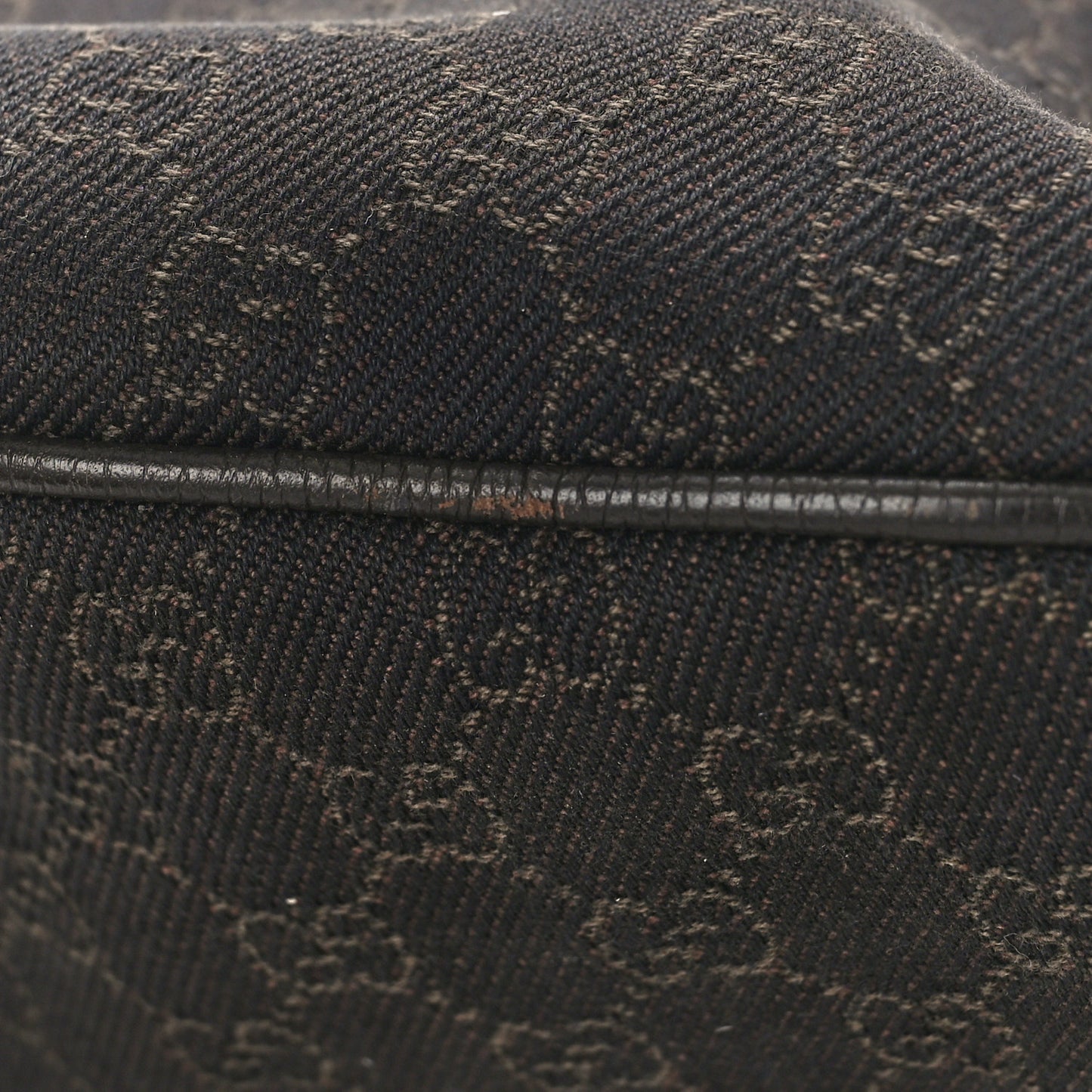 Monogram Medium Abbey Convertible Tote Dark Brown