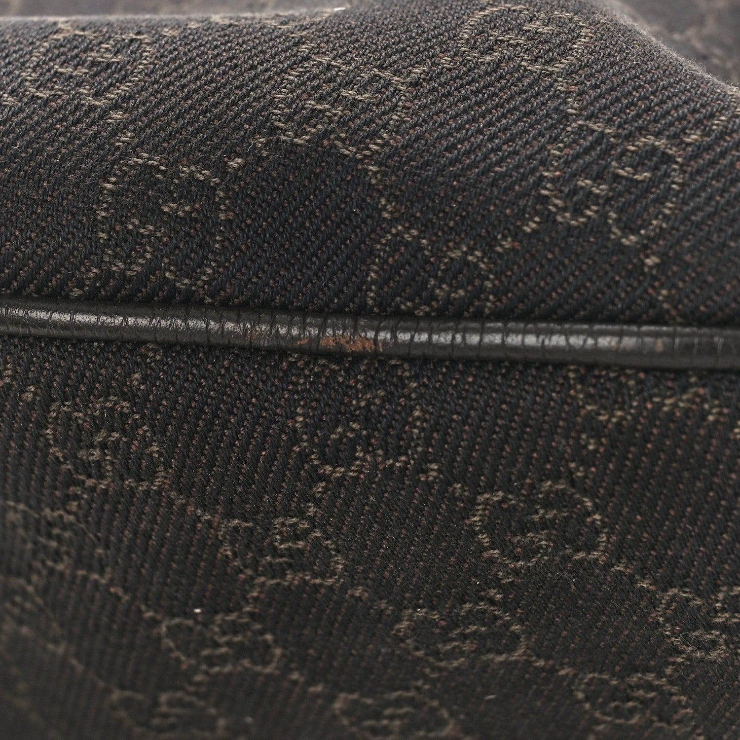 Gucci Monogram Medium Abbey Convertible Tote Dark Brown 10 of 18