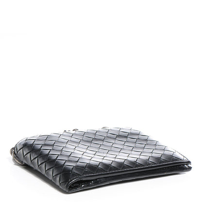 Bottega Veneta Nappa Intrecciato Chain Bi-Fold Wallet Nero Black 4 of 8