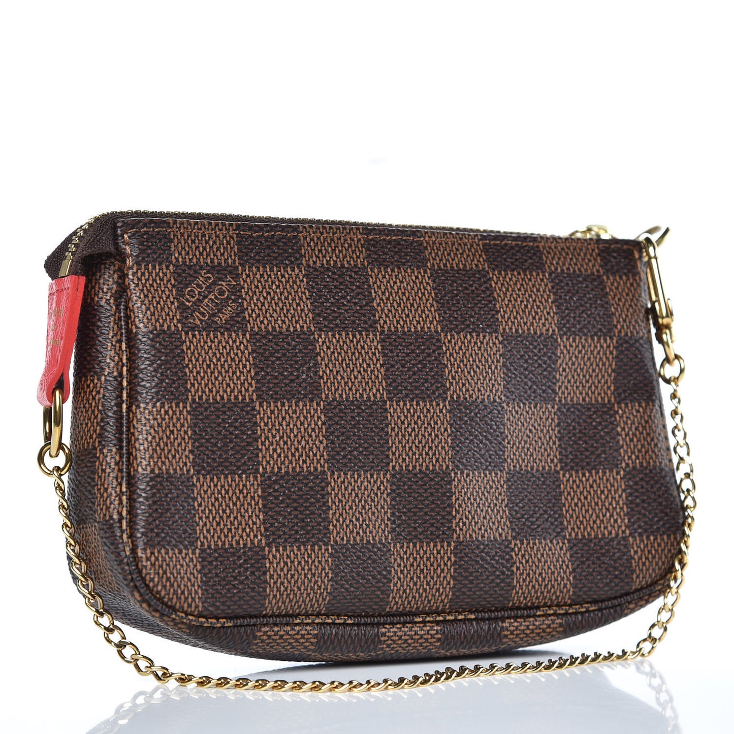 Damier Ebene 2016 Christmas Animation Mini Pochette Accessories