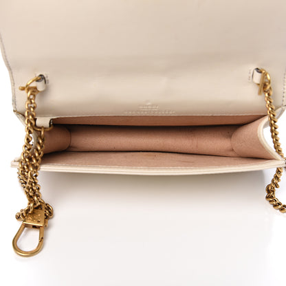 Gucci Calfskin Matelasse GG Marmont Mini Bag White 4 of 14