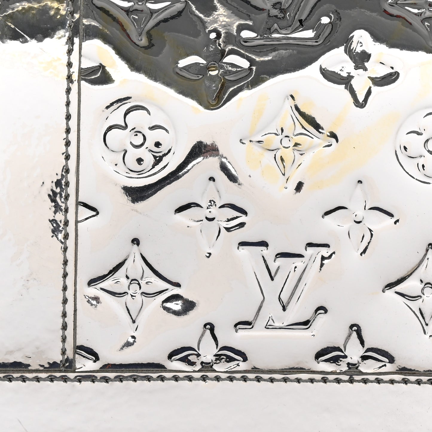 Monogram Miroir Keepall 55 Silver