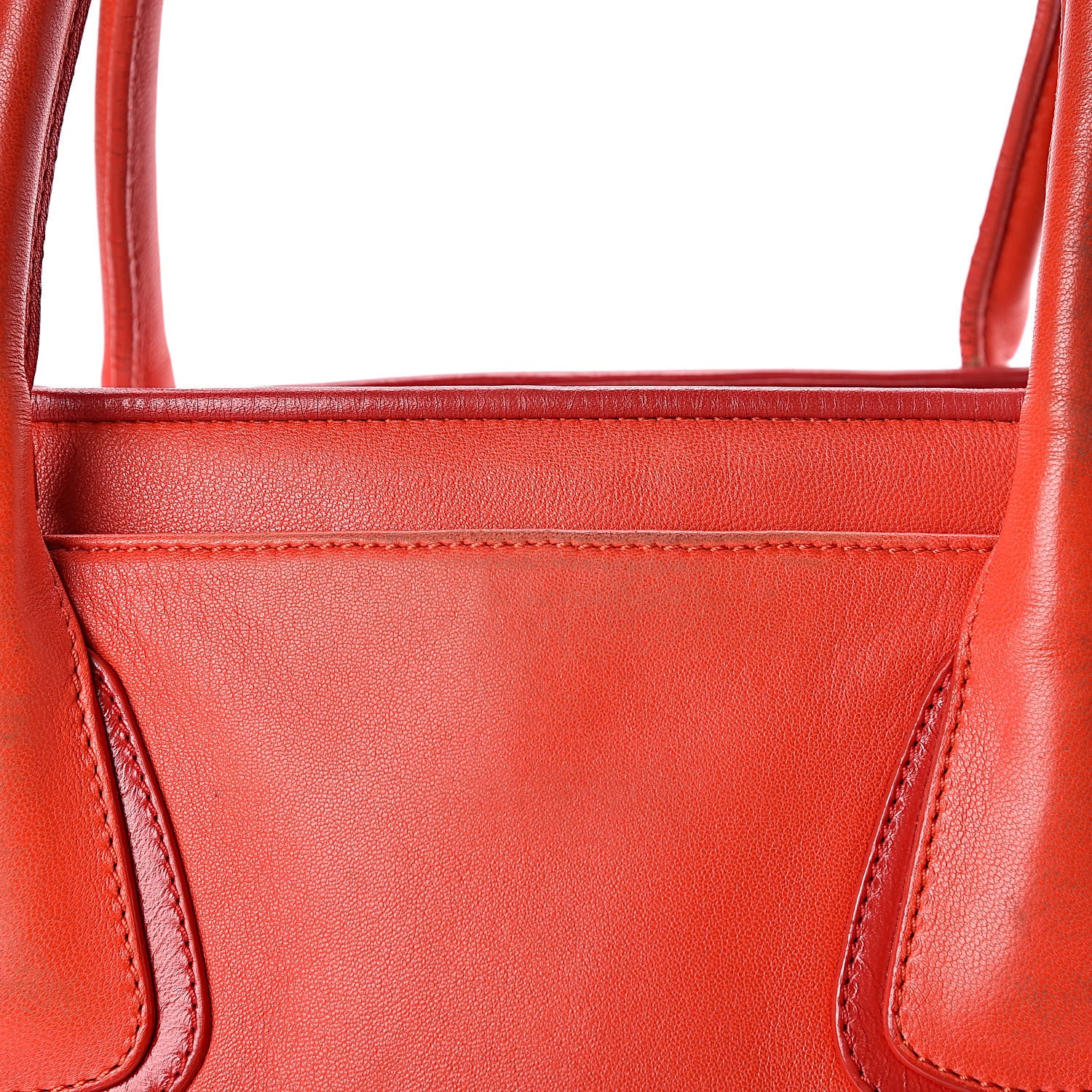 Chanel Lambskin Executive Cerf Shopper Tote Red 18 of 21