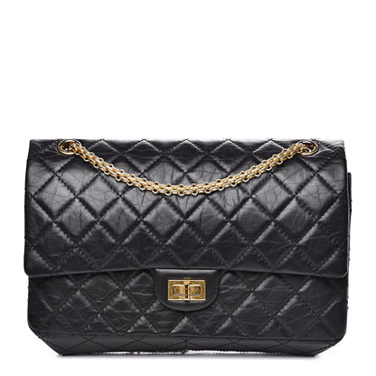 Chanel Aged Calfskin Quilted 2.55 Reissue 226 Flap Black 1 of 11