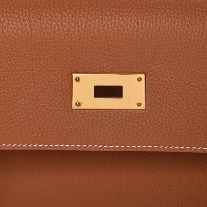 Hermes Togo Kelly Retourne 40 Gold 15 of 36
