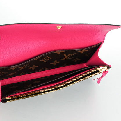 Louis Vuitton Monogram Emilie Wallet Hot Pink 5 of 7