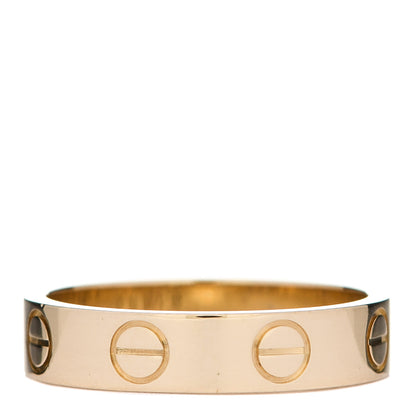 Cartier 18K Yellow Gold 3.5mm LOVE Wedding Band Ring 46 3.75 3 of 6