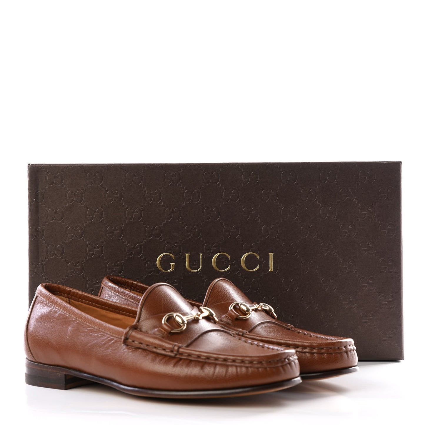 Goatskin Womens 1953 Horsebit Loafers 35 Cuir
