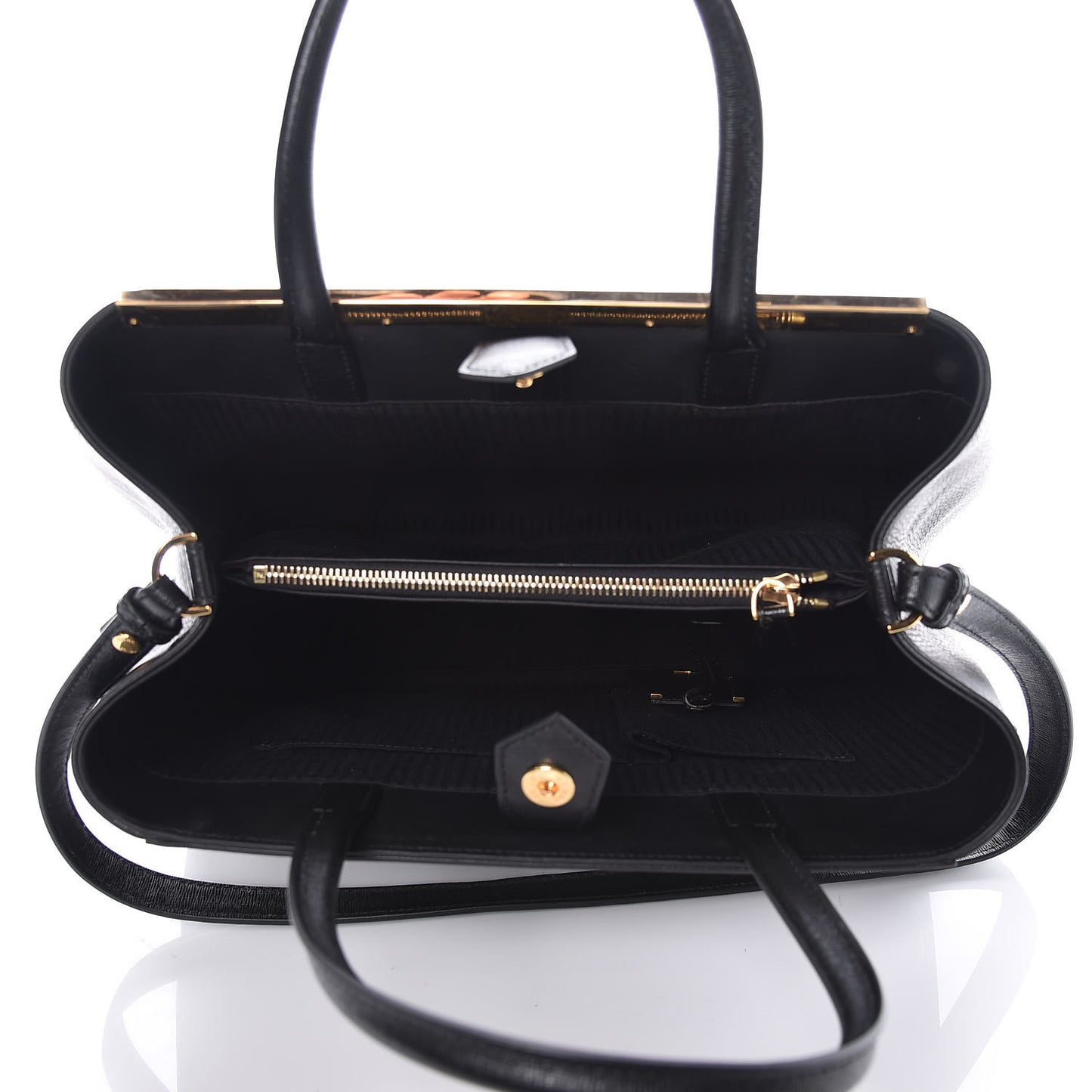 Vitello Elite Regular 2Jours Tote Black