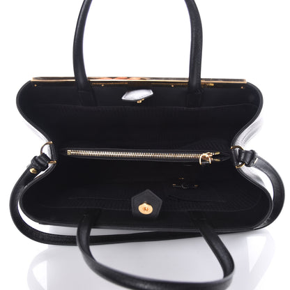 Fendi Vitello Elite Regular 2Jours Tote Black 6 of 12
