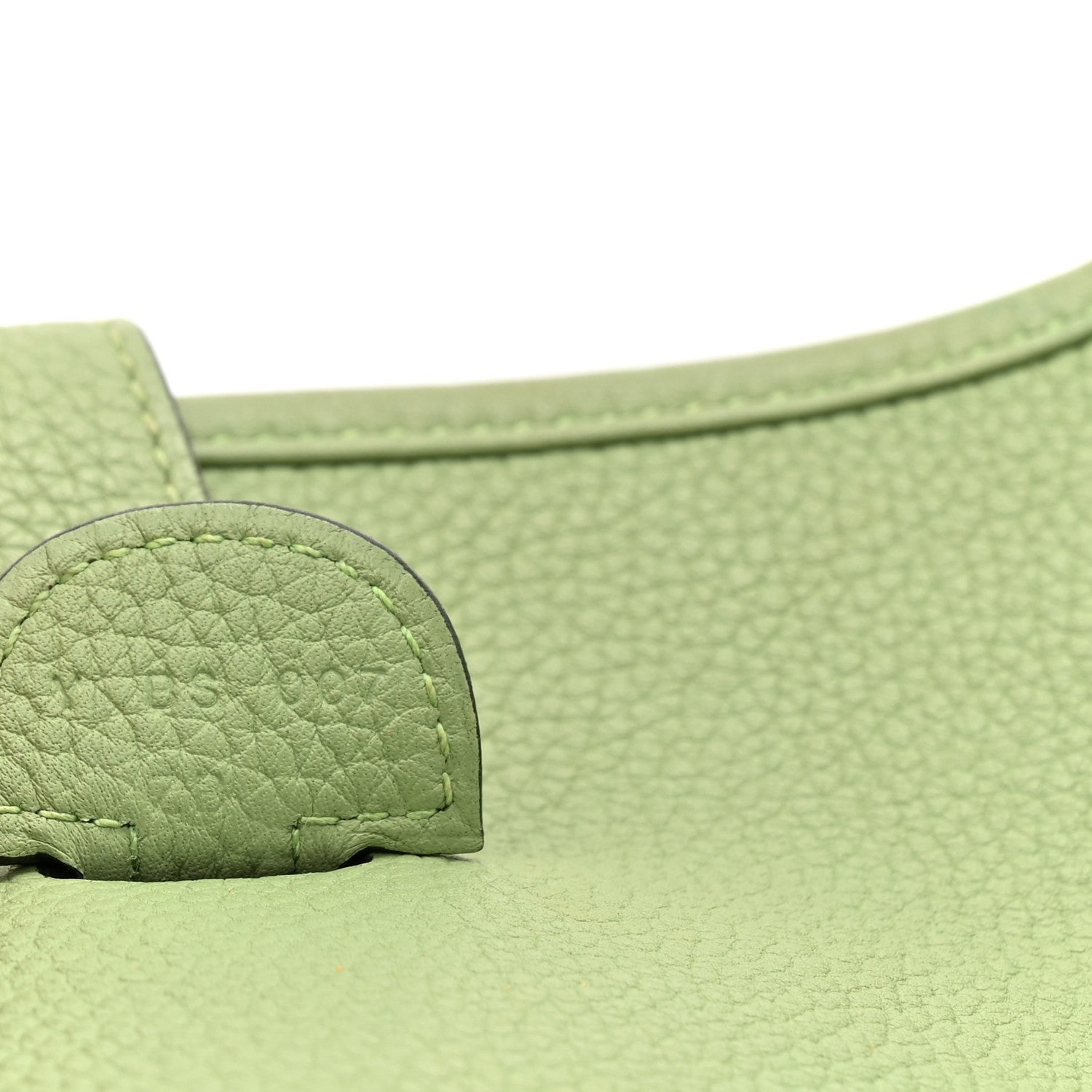 Hermes Taurillon Maurice Evelyne III PM Vert Criquet 7 of 11