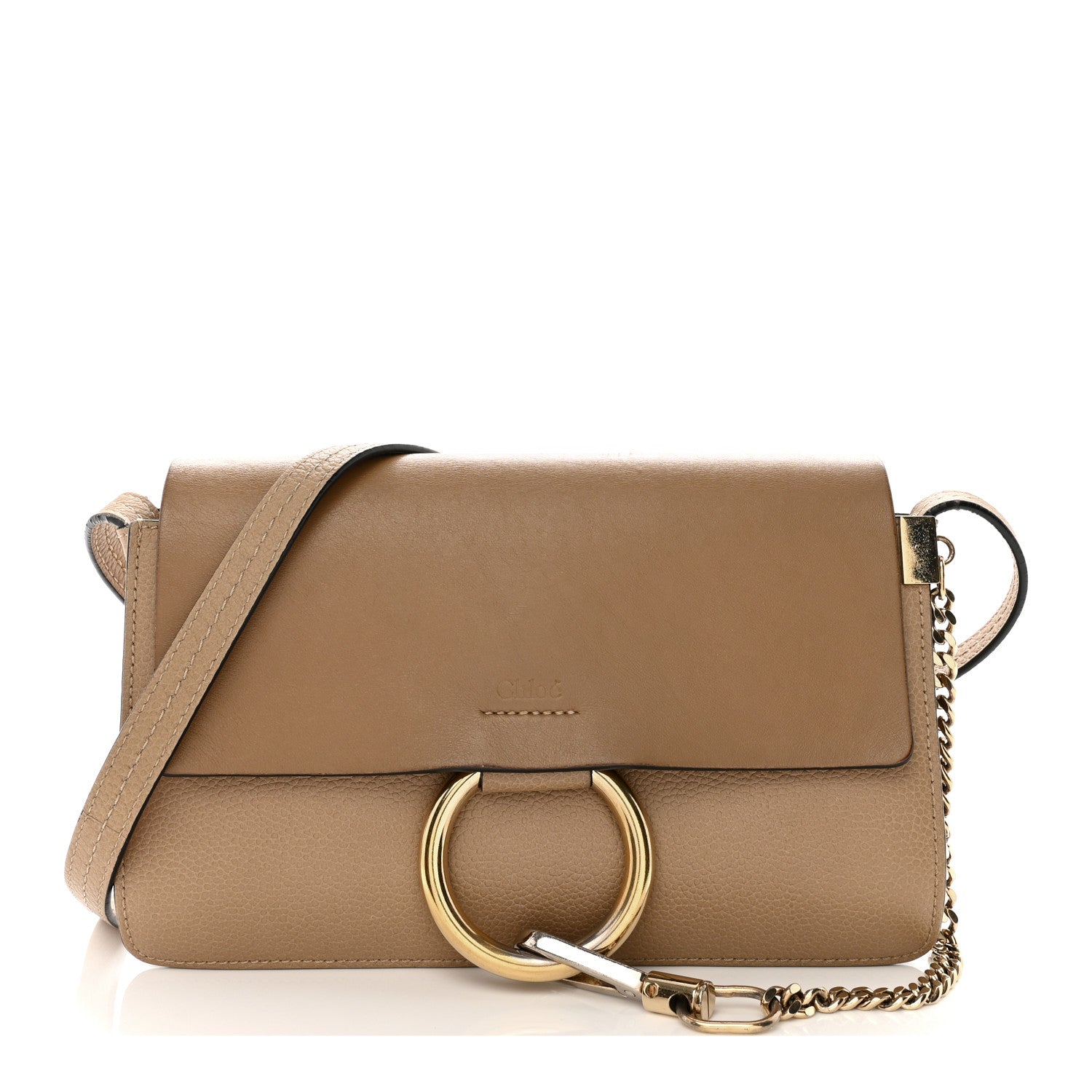 Chloe Calfskin Small Faye Shoulder Bag Blush 1 of 13