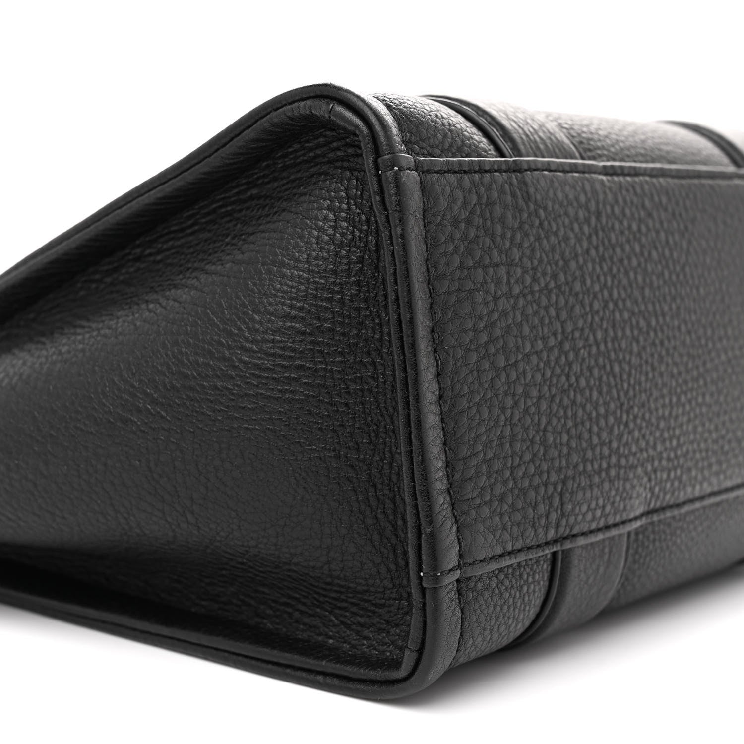 Marc Jacobs Grained Calfskin Small The Tote Bag Black 9 of 14